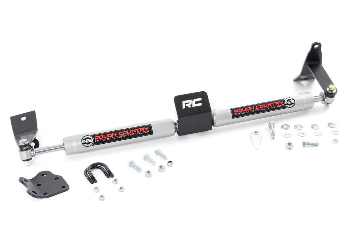 N3 Steering Stabilizer | Dual | 2-8 Inch Lift | Ram 2500 (03-13)/3500 (11-12)