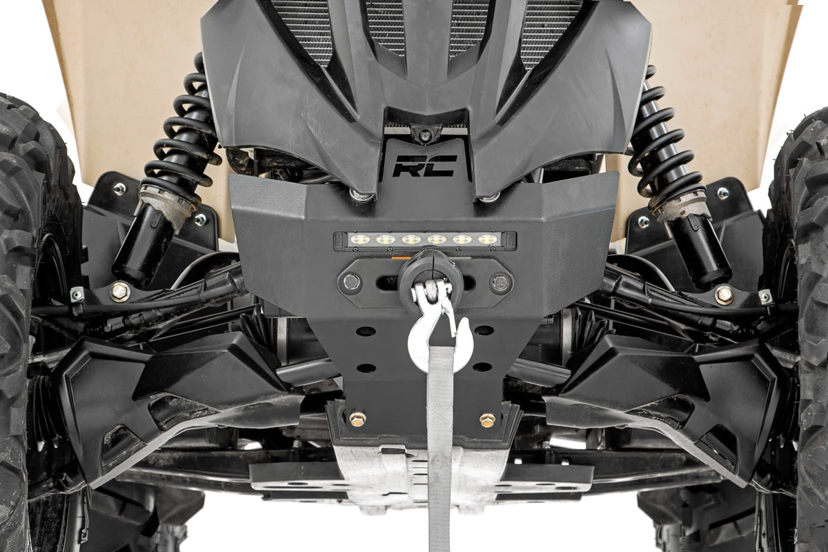 Winch Bumper | 4500-Lb Winch | Black Series LED | 6" Light | Can-Am Renegade 1000/Renegade 500