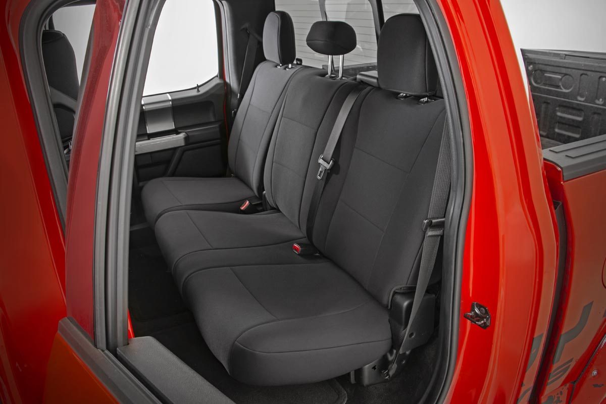 Seat Covers | Rear Bench Seat | Ford F-150/Lightning/F-250/F-350 (2015-2026)