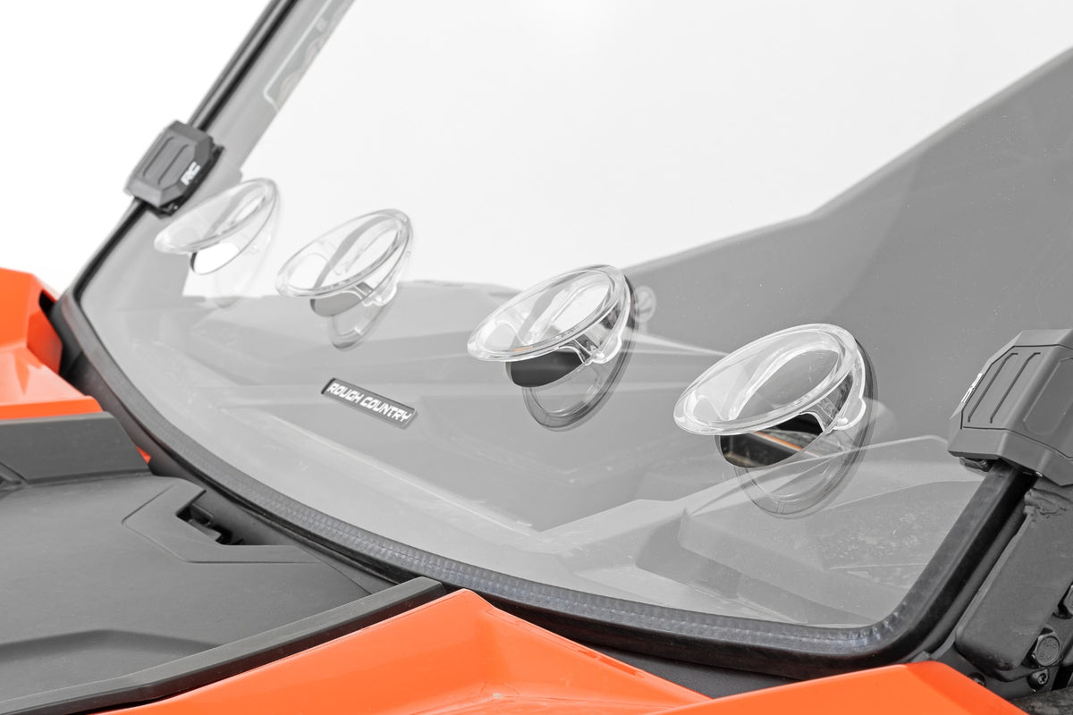 Vented Full Windshield | Scratch Resistant | Can-Am Maverick Sport 1000R