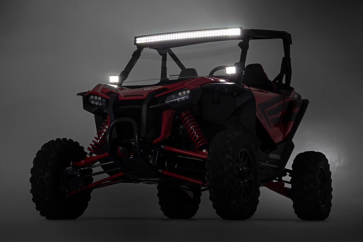 40 Inch Black Series LED Light Bar | Curved | Dual Row