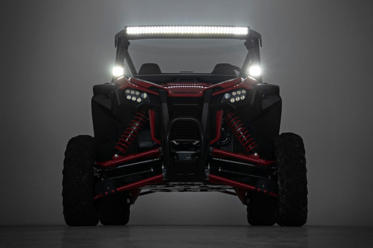 40 Inch Black Series LED Light Bar | Curved | Dual Row
