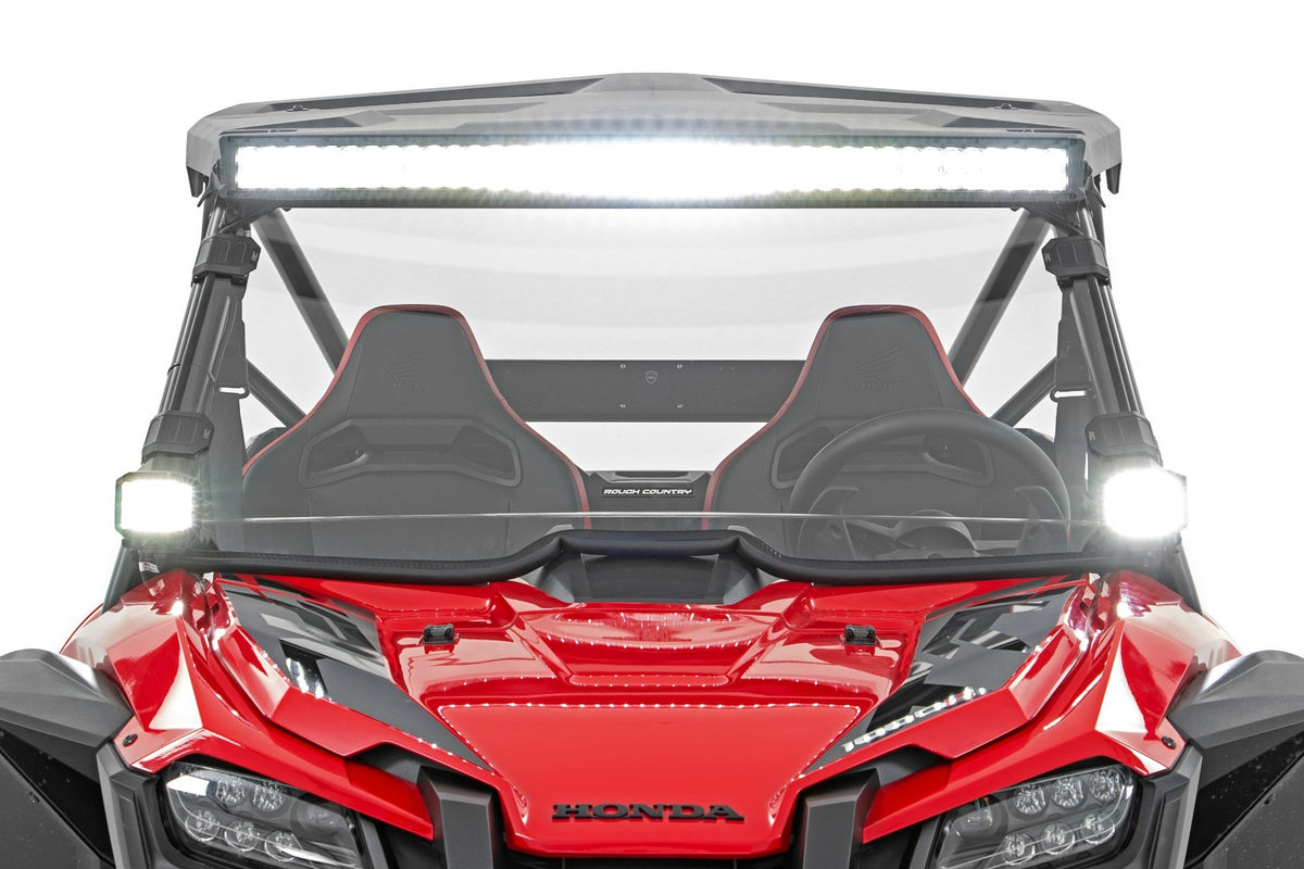 40 Inch Black Series LED Light Bar | Curved | Dual Row