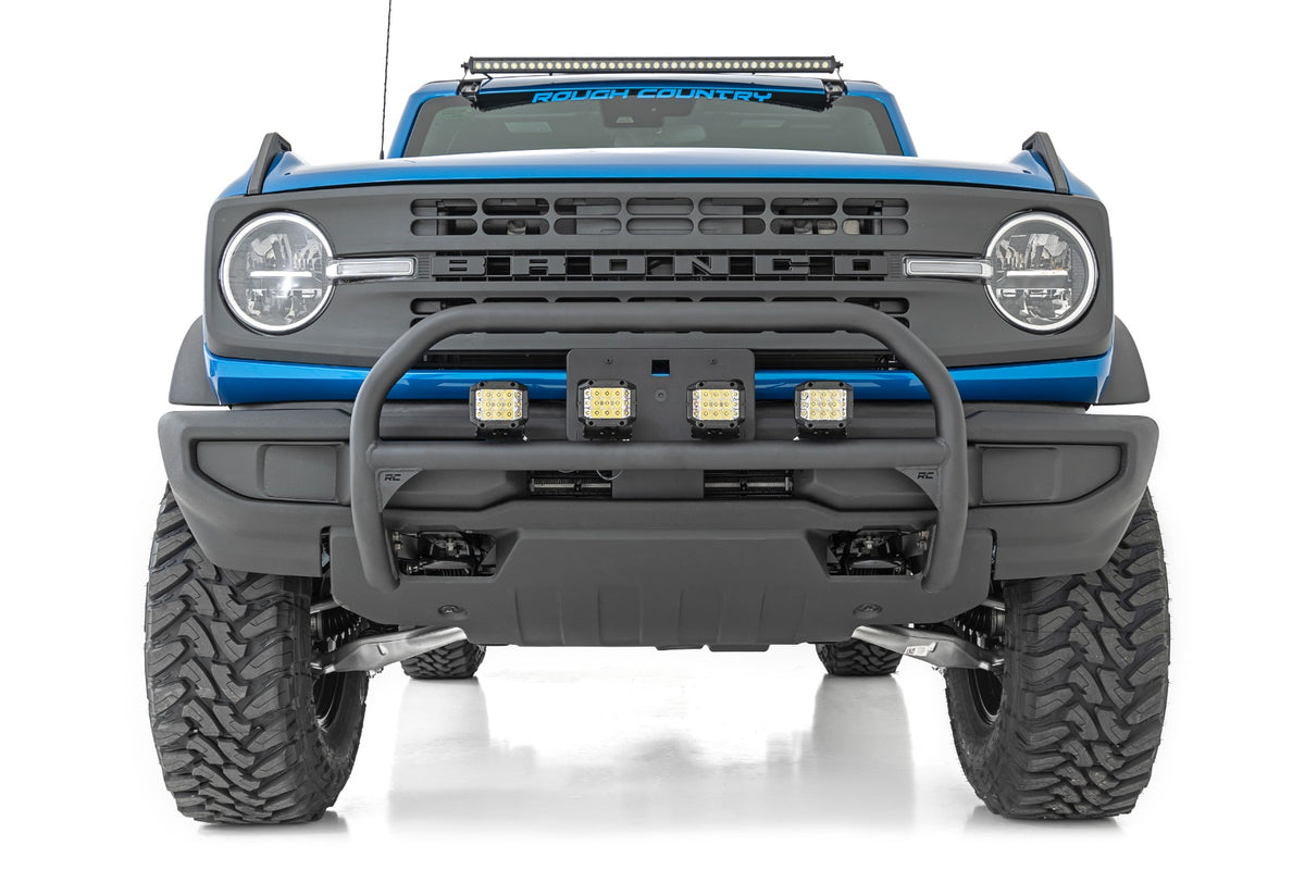 Nudge Bar | 3.5 Inch Round Led (x4) | Ford Bronco 4WD (2021-2026)