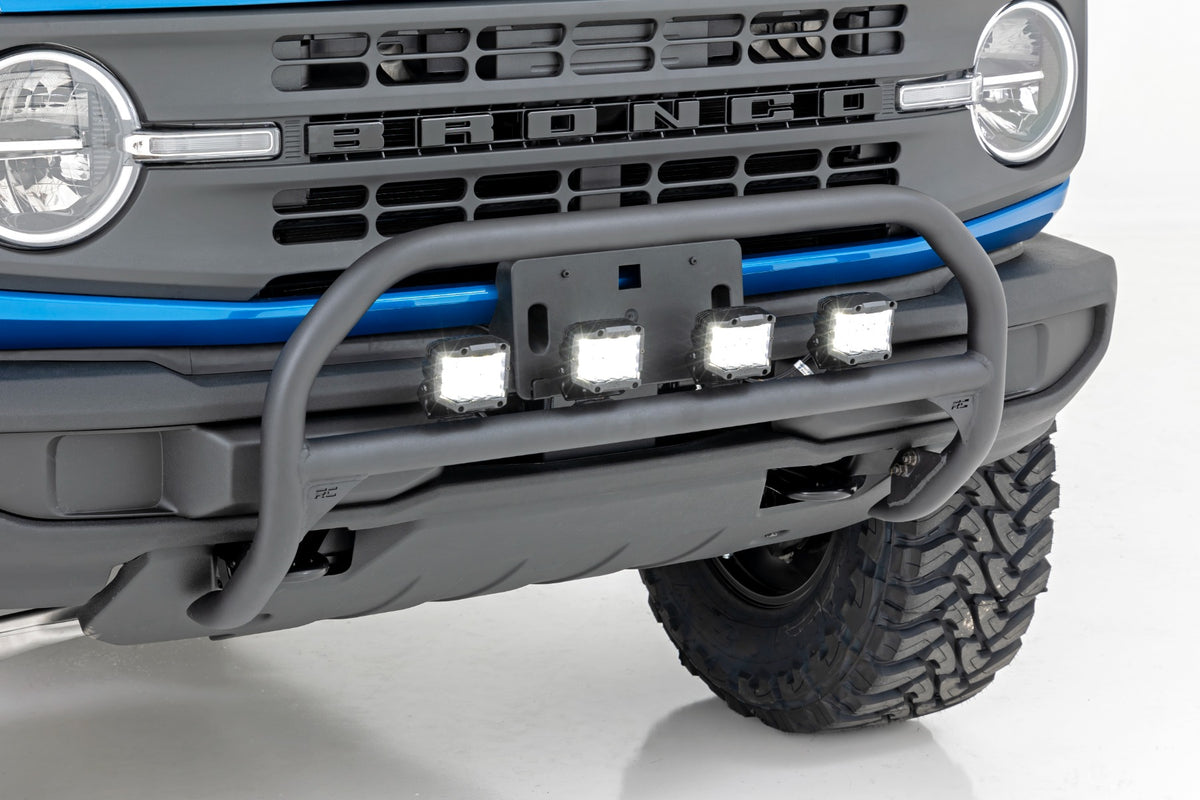 Nudge Bar | 20 Inch BLK DRL Single Row LED | Ford Bronco 4WD (2021-2026)