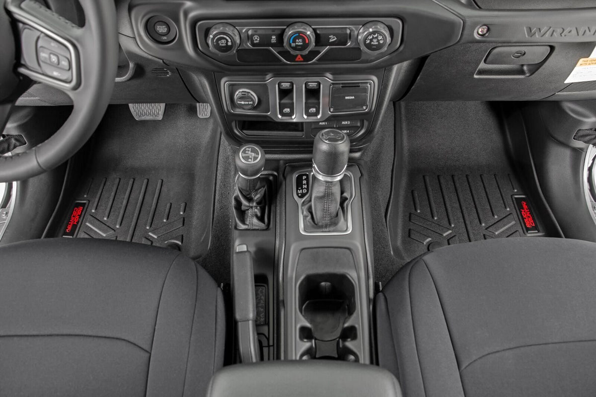 Floor Mats | FR & RR | RR Non-Lock | Jeep Gladiator JT 4WD (2020-2026)