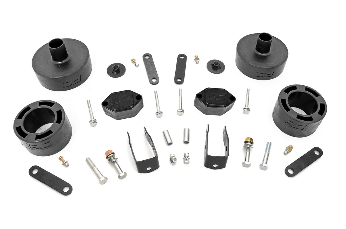 2.5 Inch Lift Kit | Spacers | Jeep Wrangler JK/Wrangler Unlimited (2007-2018)