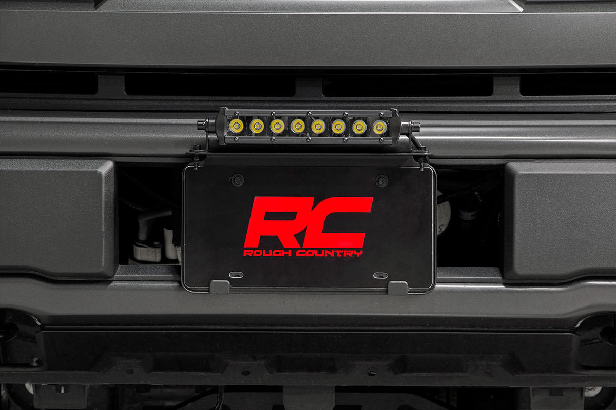 8 Inch Black Series LED Light Bar | Single Row | Amber DRL