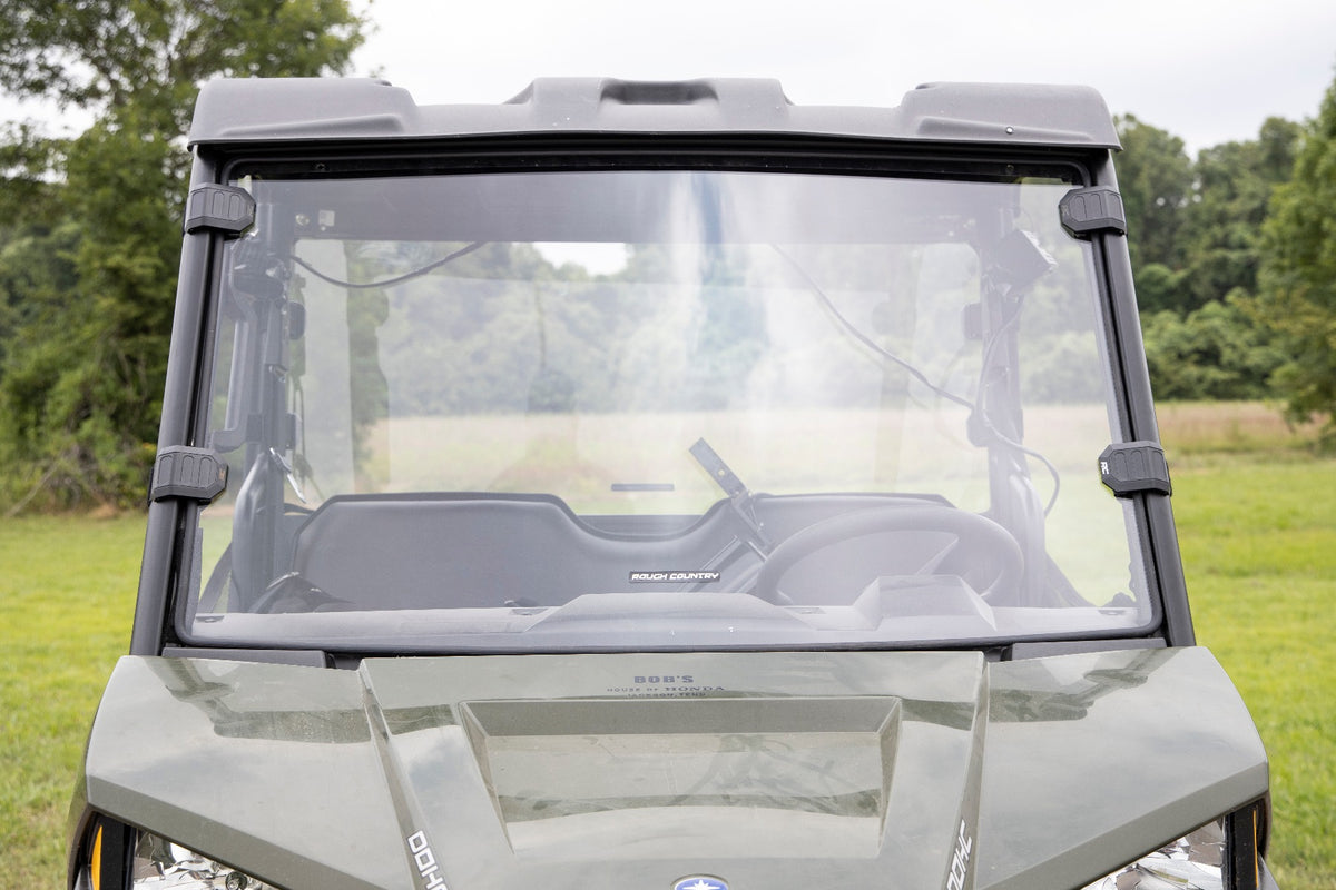 Full Windshield | Scratch Resistant | Mid Size | Polaris Ranger 500/Ranger 800 Mid-Size