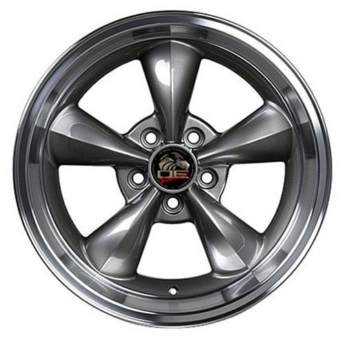 17" Replica FR01 fits Ford Mustang Bullitt 17x10.5 Gunmetal