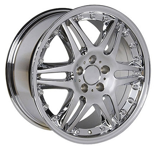 18" Replica MB09 fits Mercedes Benz C Class 18x8.5 Chrome