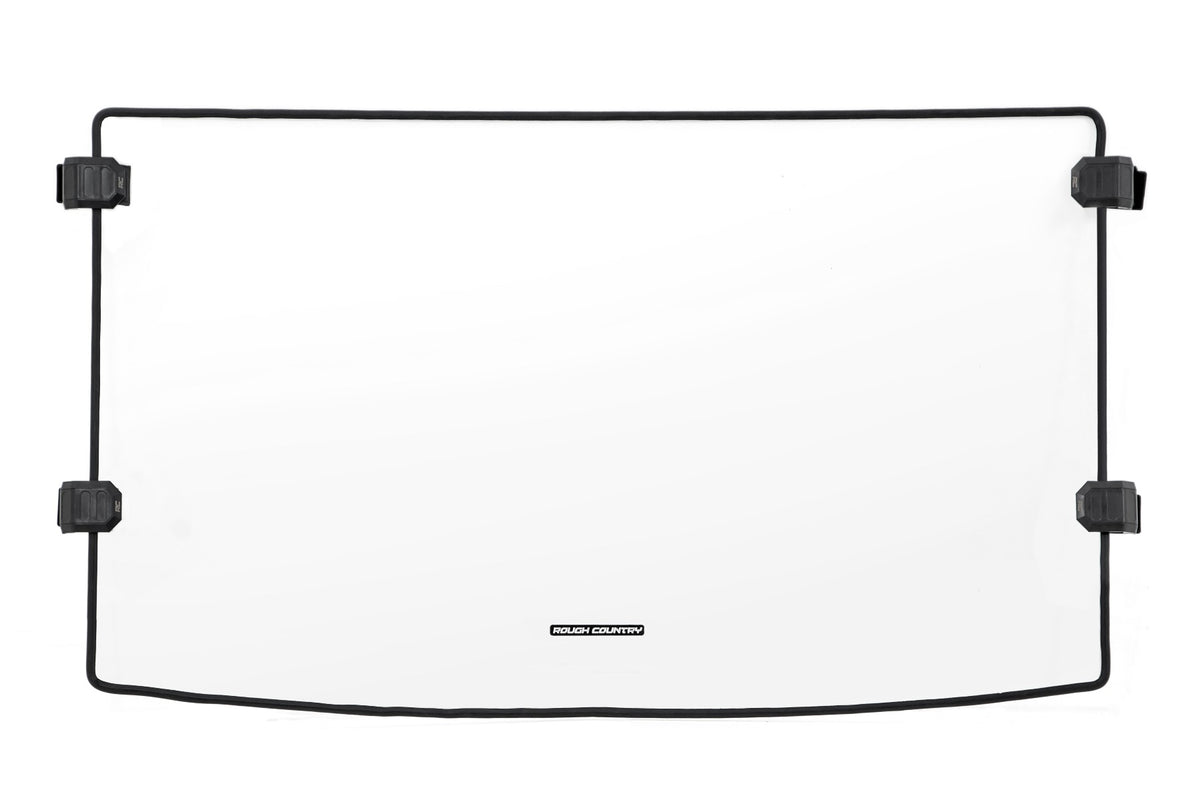 Full Windshield | Scratch Resistant | Mid Size | Polaris Ranger 500/Ranger 800 Mid-Size