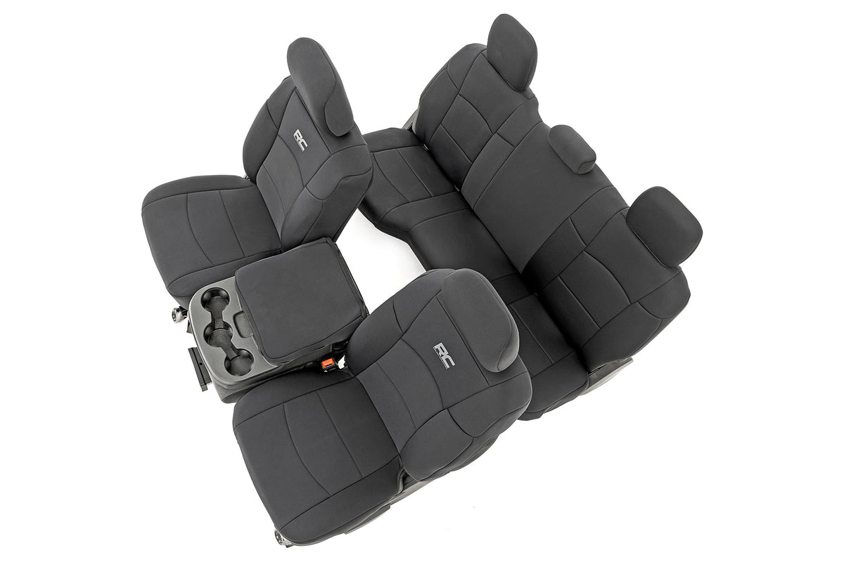 Seat Covers | FR & RR | 60/40 Rear Seat | Ram 2500 2WD/4WD (2019-2026)