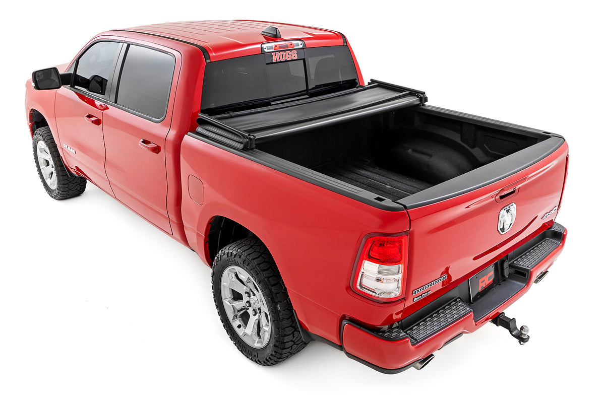 Soft Tri-Fold Bed Cover | 5'7" Bed | Ram 1500 (19-26)/1500 TRX (21-24)