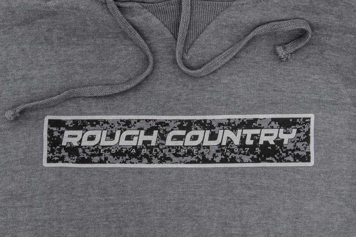 Rough Country Hoodie | Digital | Grey | 2XL