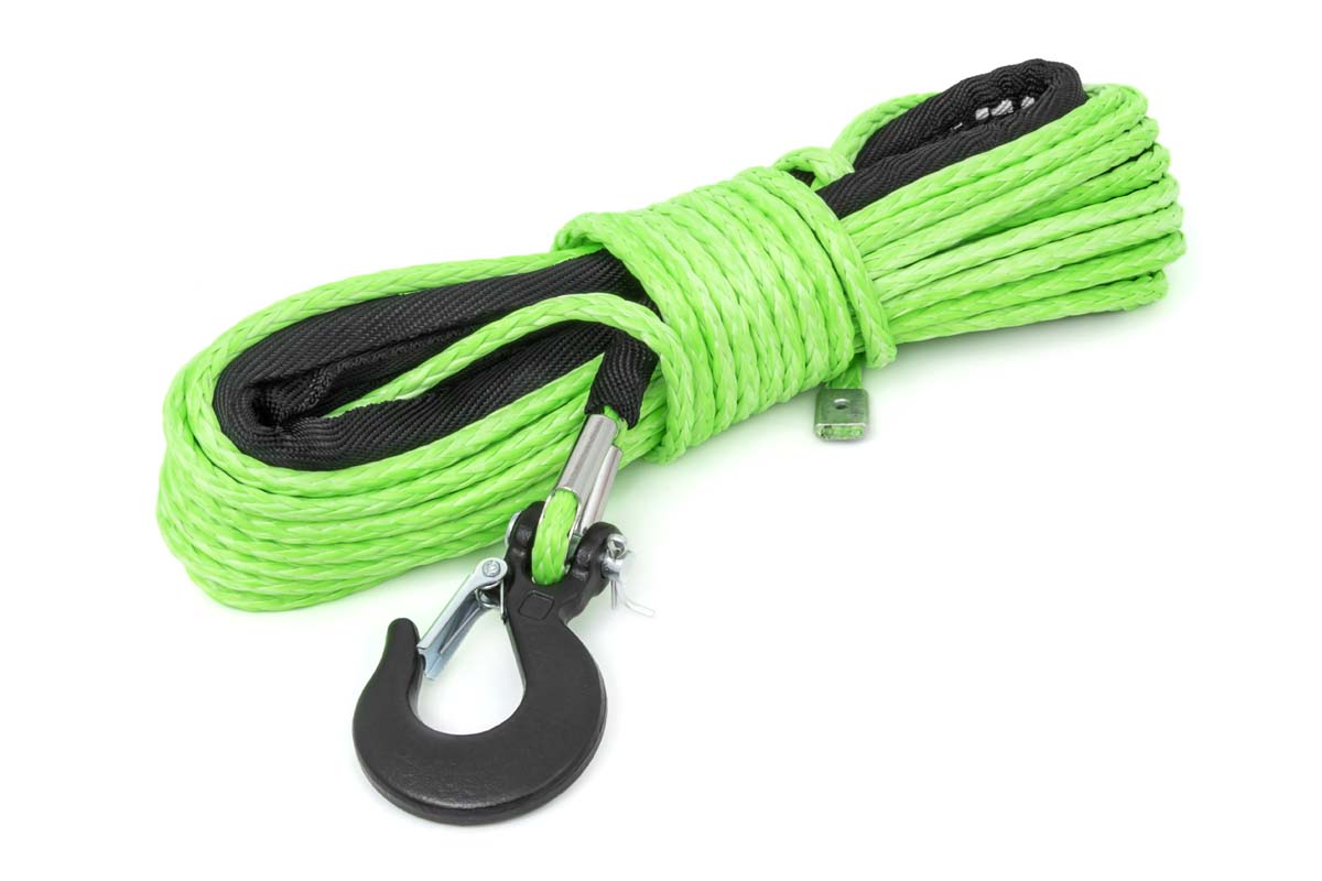 Synthetic Rope | 1/4 Inch | 50 Ft | Lime Green
