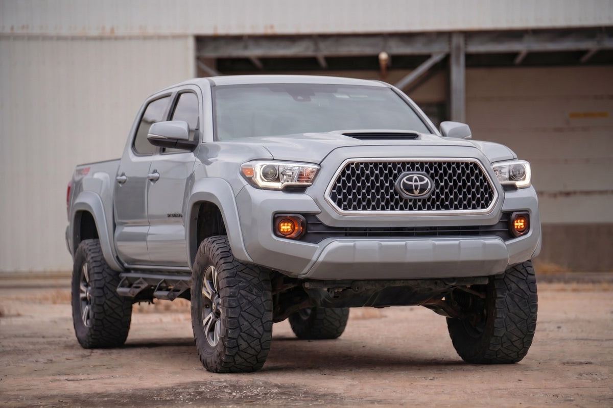 Sport Fender Flares | 1J9 Celestial Silver Metallic | Toyota Tacoma (16-23)