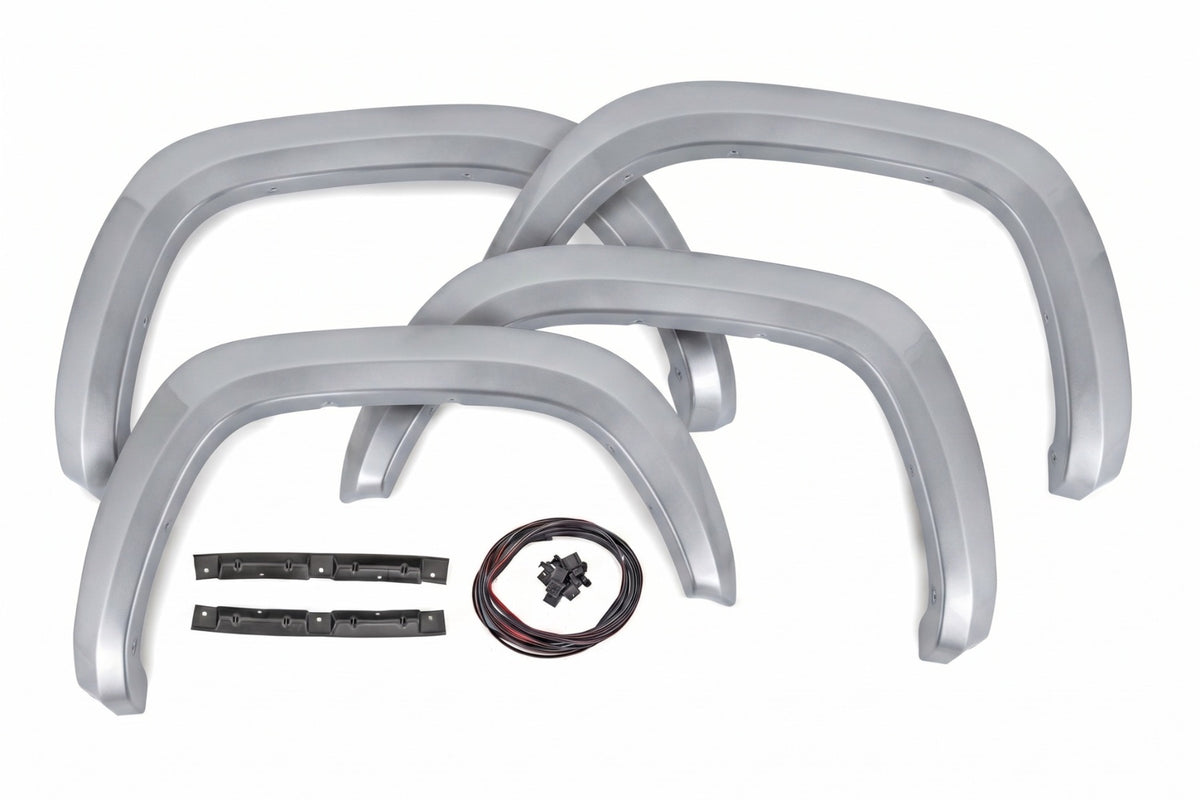Sport Fender Flares | 1D6 Silver Sky Metallic | Toyota Tacoma (16-23)