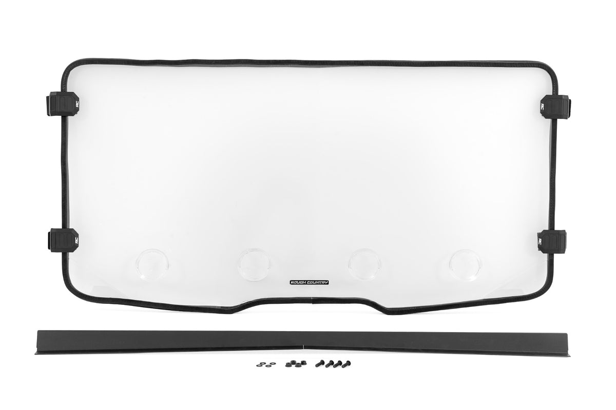 Vented Full Windshield | Scratch Resistant | Segway UT6