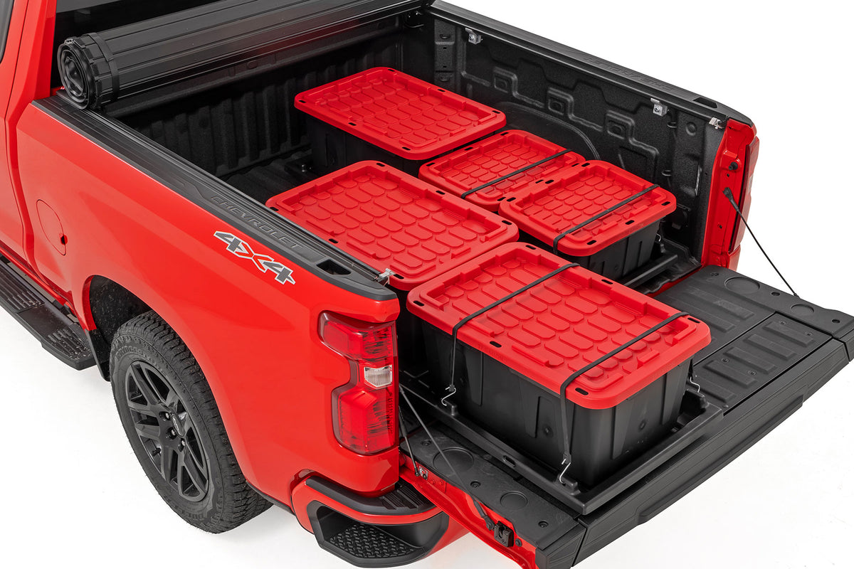 Slide-Out Truck Bed Cargo Trays | Fits 5'7"-6'4" Beds | Easy Tailgate Access