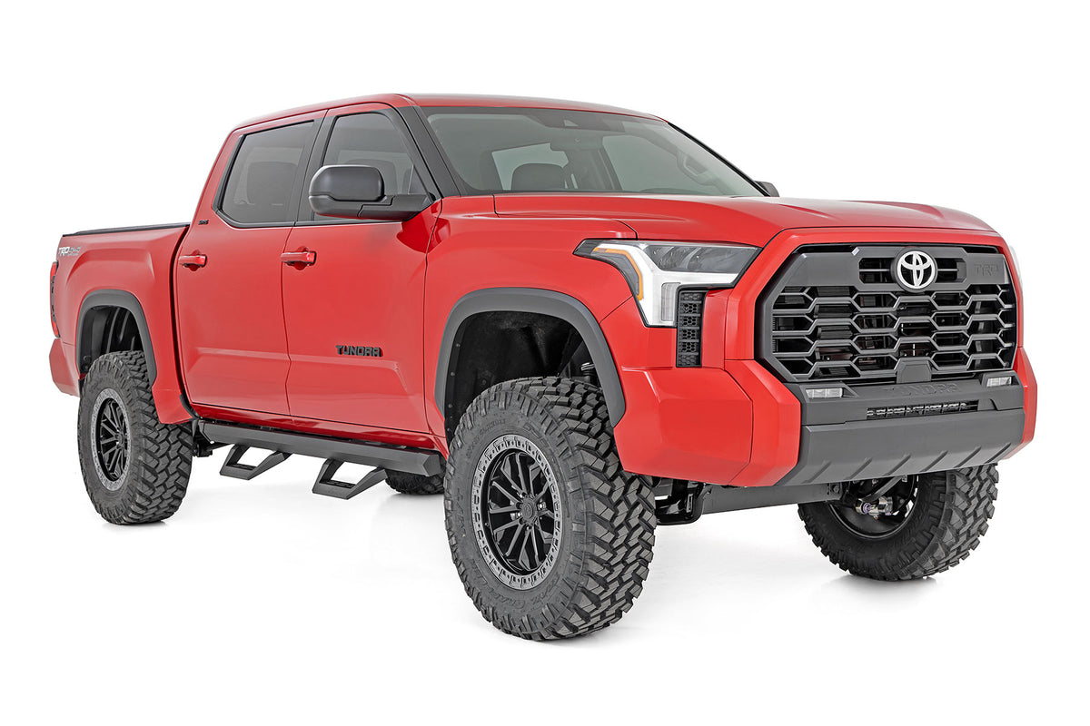 SRX2 Adj Aluminum Steps | CrewMax | Toyota Tundra 2WD/4WD (2022-2026)