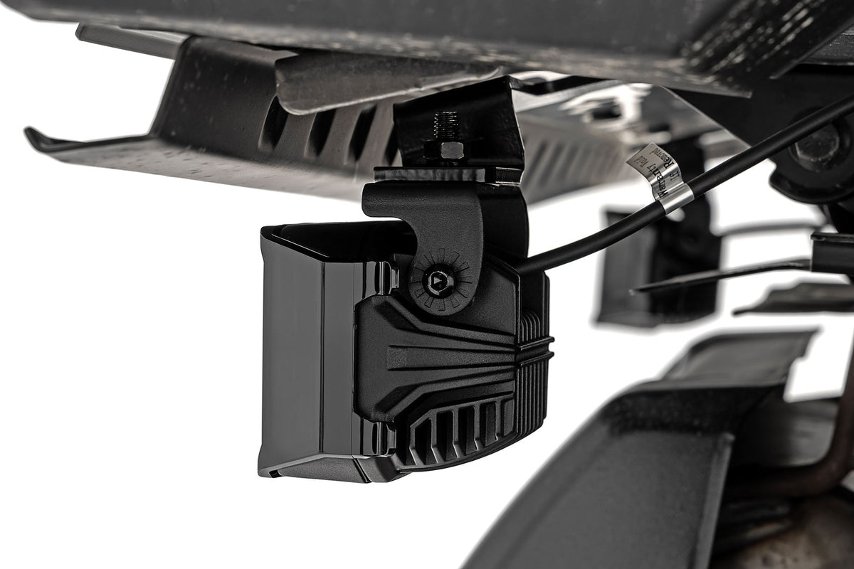 LED Light | Under Bed Mount | 3" Chrome Pair | Wide Angle | Polaris XPEDITION ADV 5